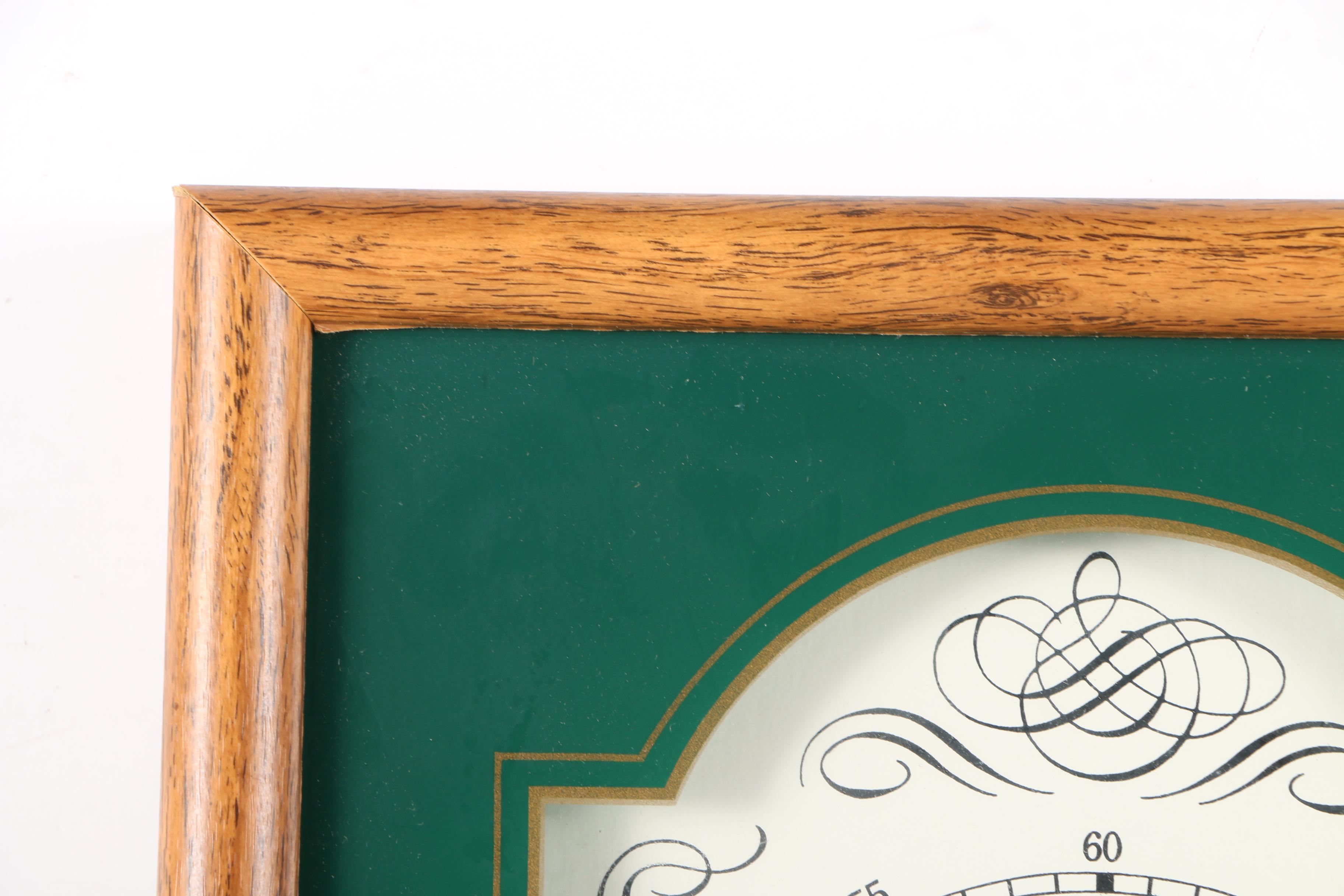 Ingraham Golf-Themed Analog Wall Clock