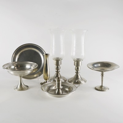 Pewter Serveware and Decor Collection