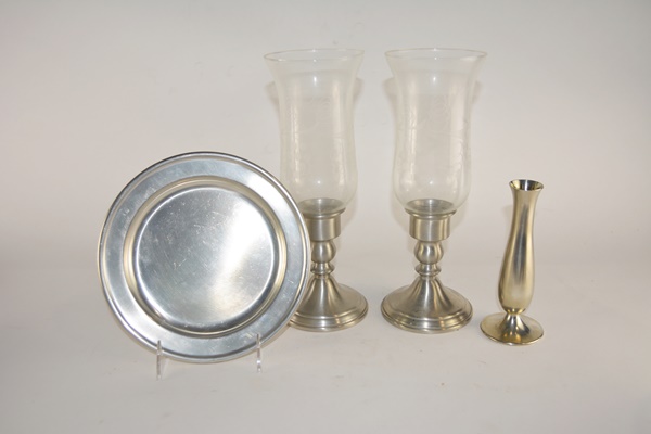 Pewter Serveware and Decor Collection