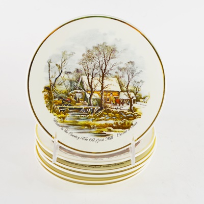 Currier and Ives "Four Seasons" Limited Edition Plates