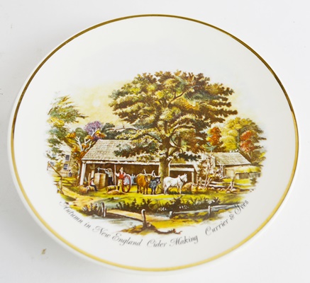 Currier and Ives "Four Seasons" Limited Edition Plates