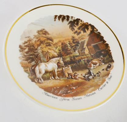 Currier and Ives "Four Seasons" Limited Edition Plates