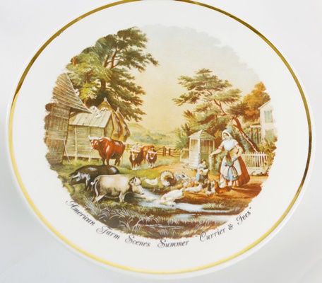 Currier and Ives "Four Seasons" Limited Edition Plates