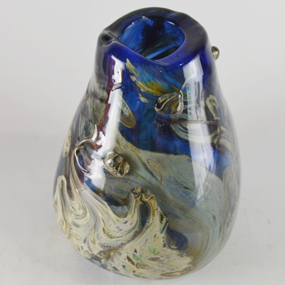 Heavy Blown Glass Vase