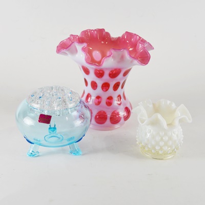 Vintage Glass Vase Collection