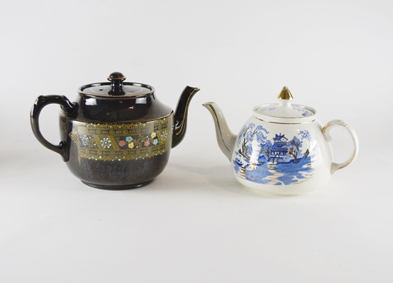 Two Gibson's Ceramic Teapots