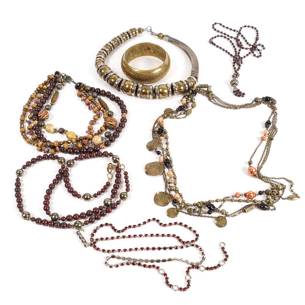 Earth Tone Costume Jewelry