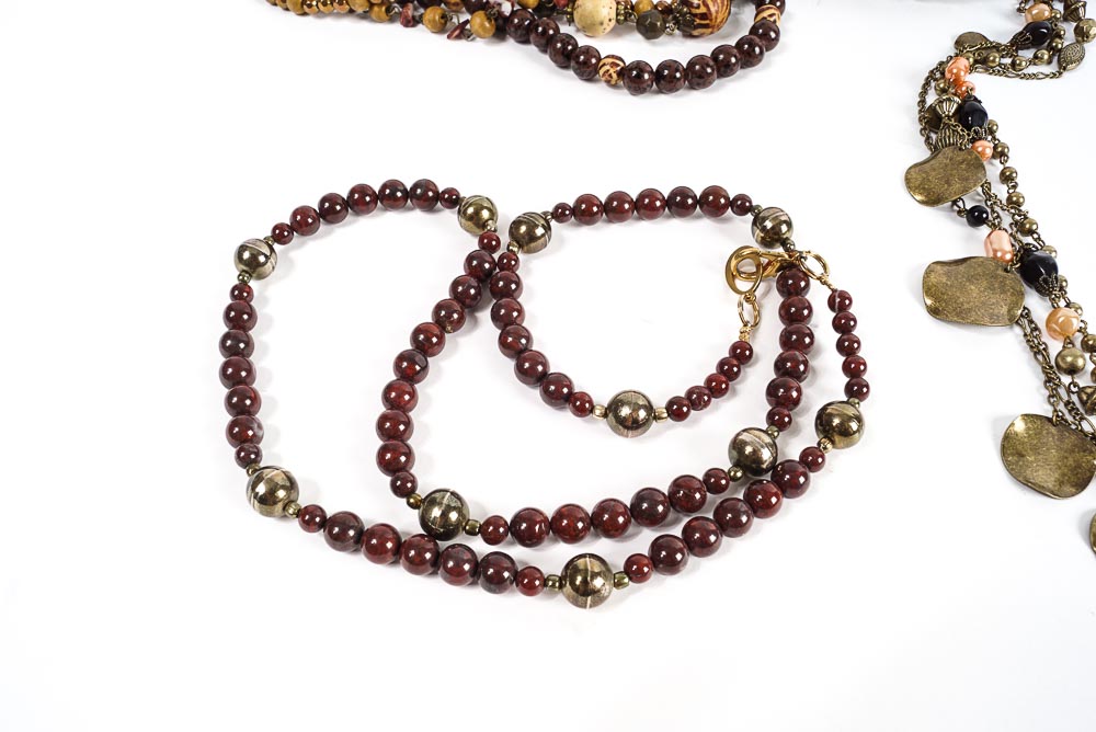 Earth Tone Costume Jewelry