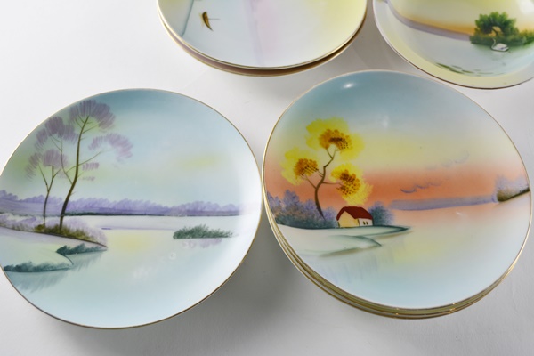 Noritake Hand Painted China Set