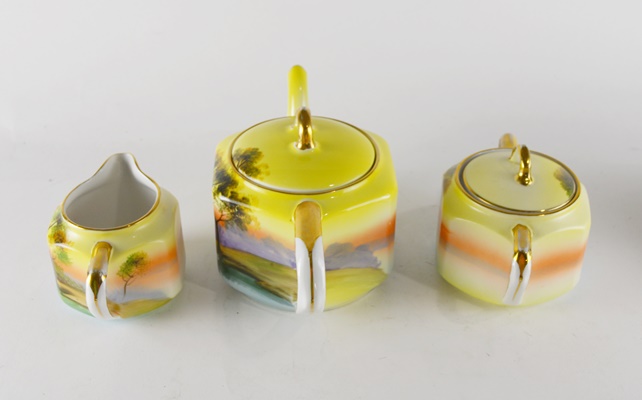 Noritake Hand Painted China Set