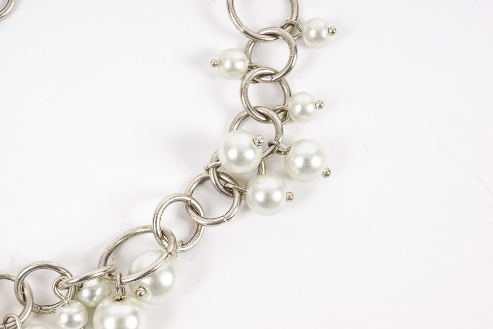 Collection of Silver Tone Costume Jewelry