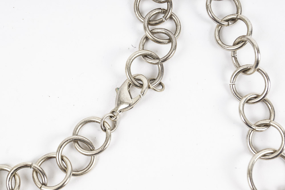 Collection of Silver Tone Costume Jewelry