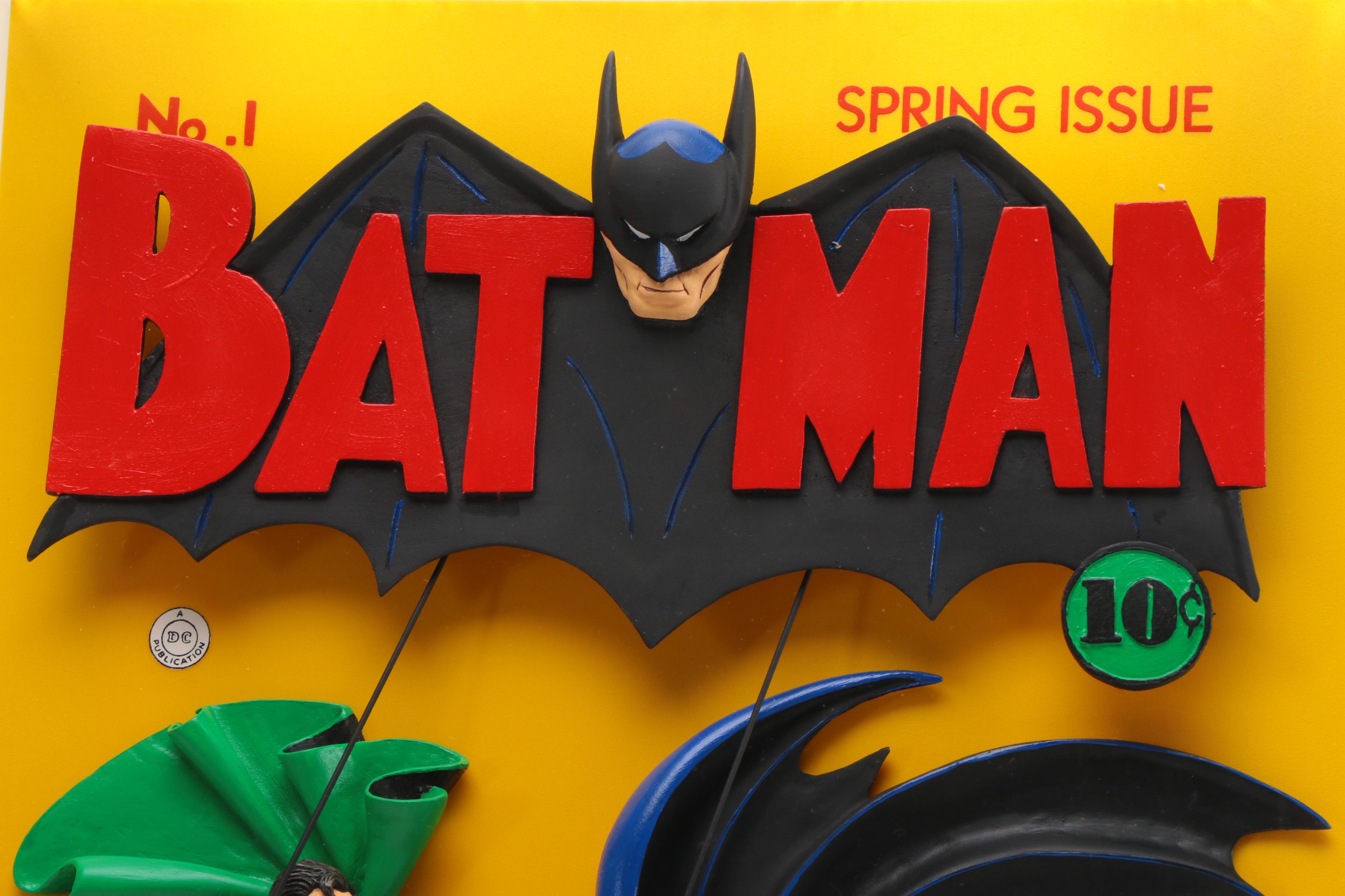 1995 Warner Bros. Limited Edition Relief "Batman #1"