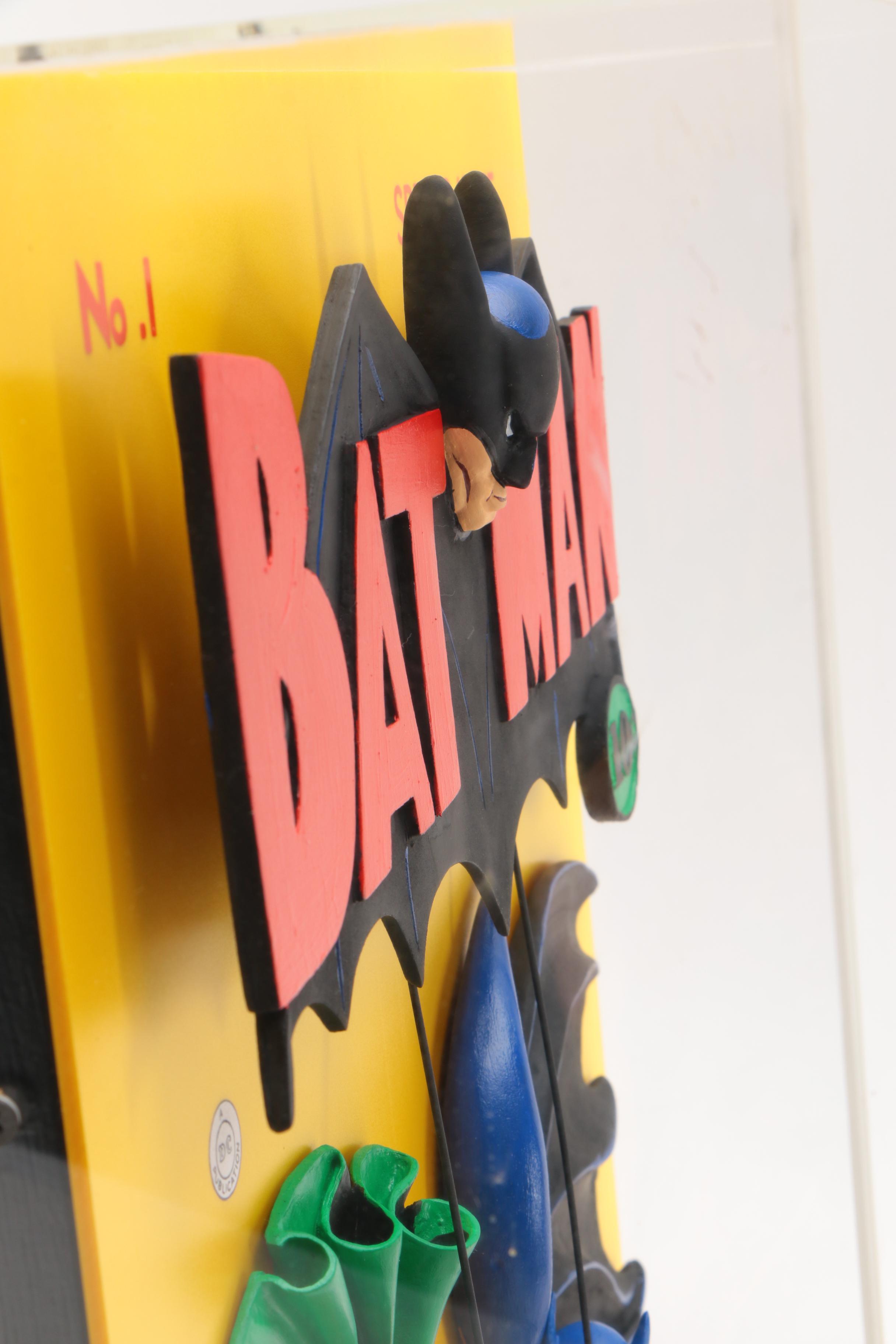 1995 Warner Bros. Limited Edition Relief "Batman #1"