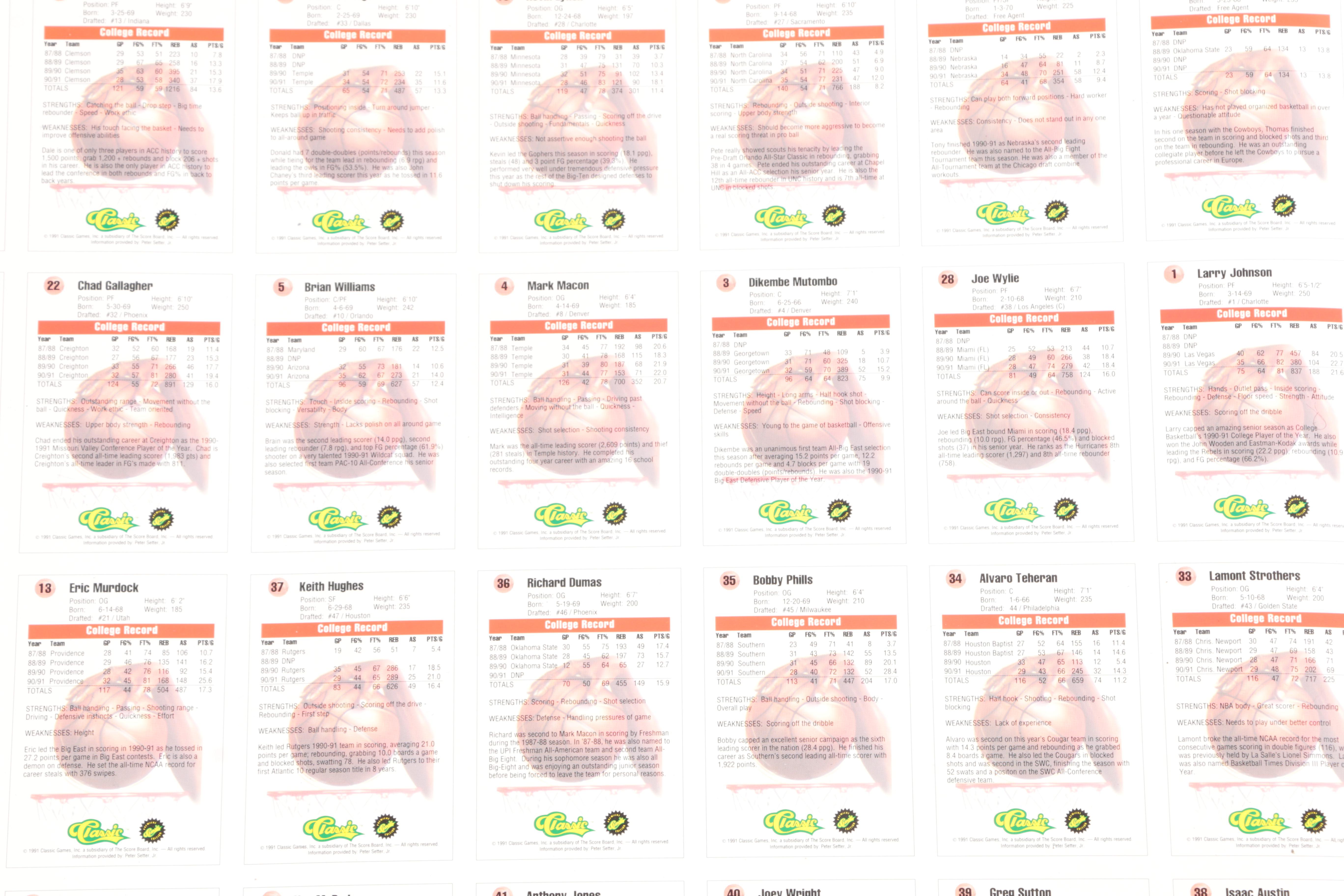 Classic Basketball Trading Card Press Sheets and Plaque Featuring Shaq