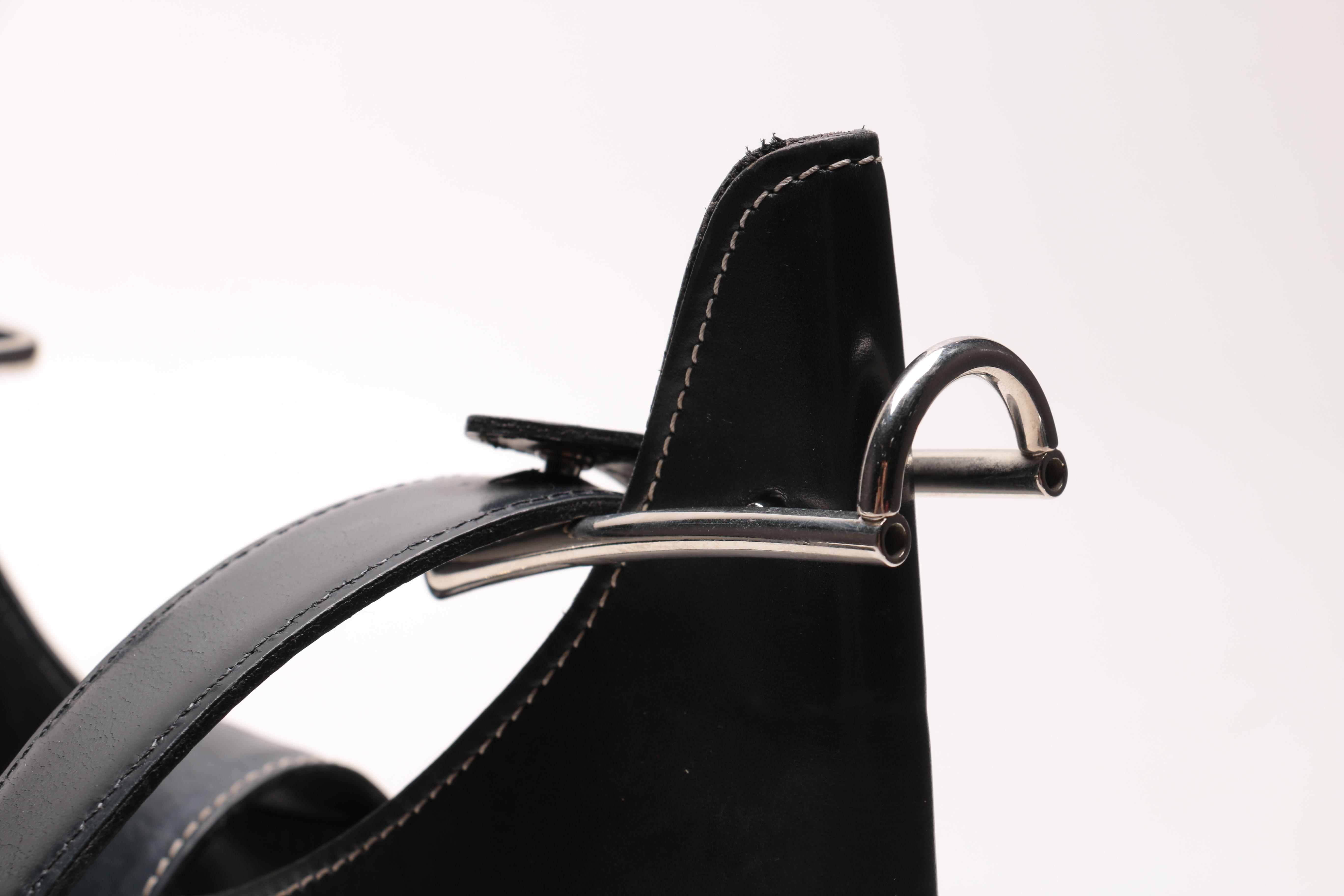 Dooney & Bourke Black Leather Bucket Bag