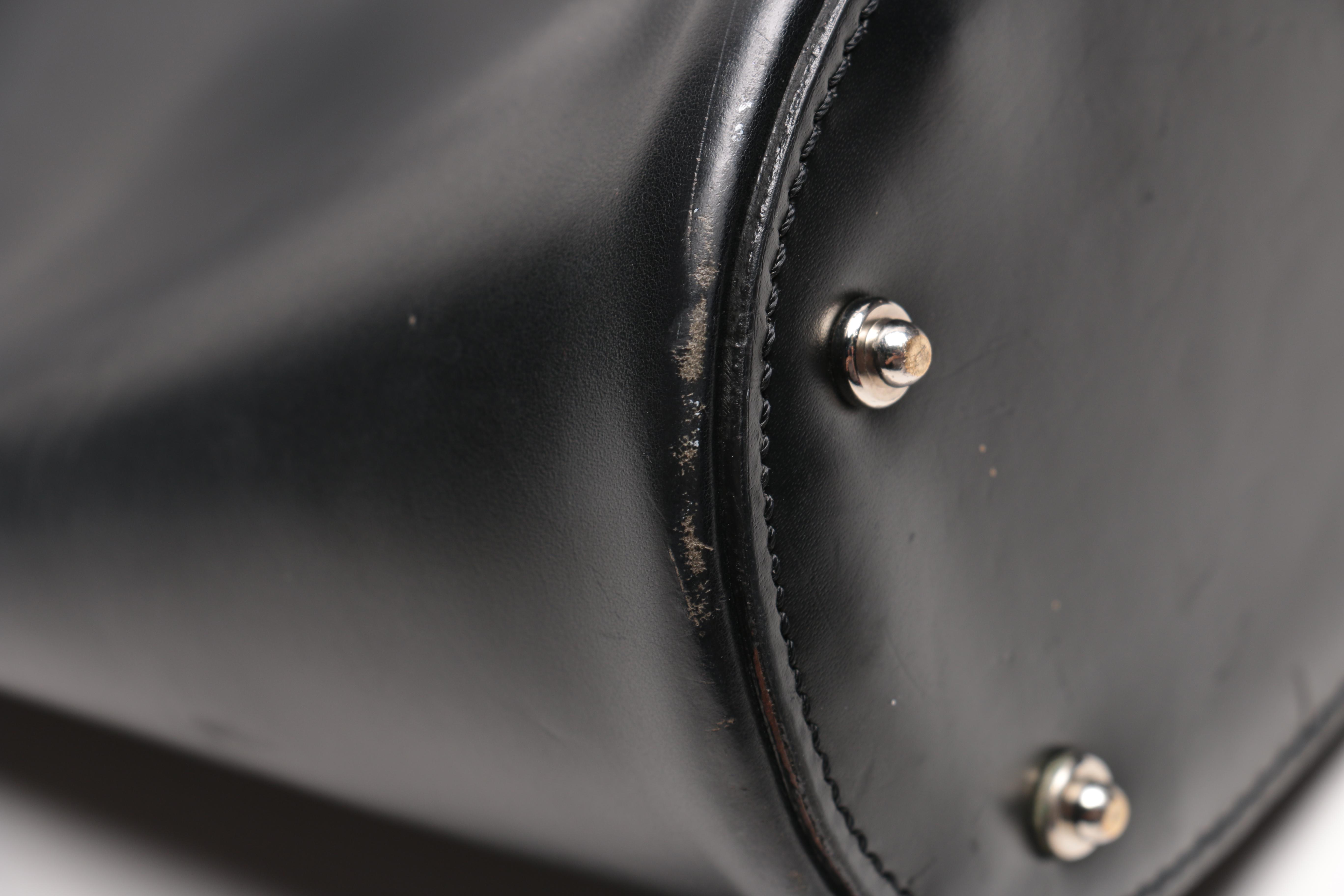 Dooney & Bourke Black Leather Bucket Bag