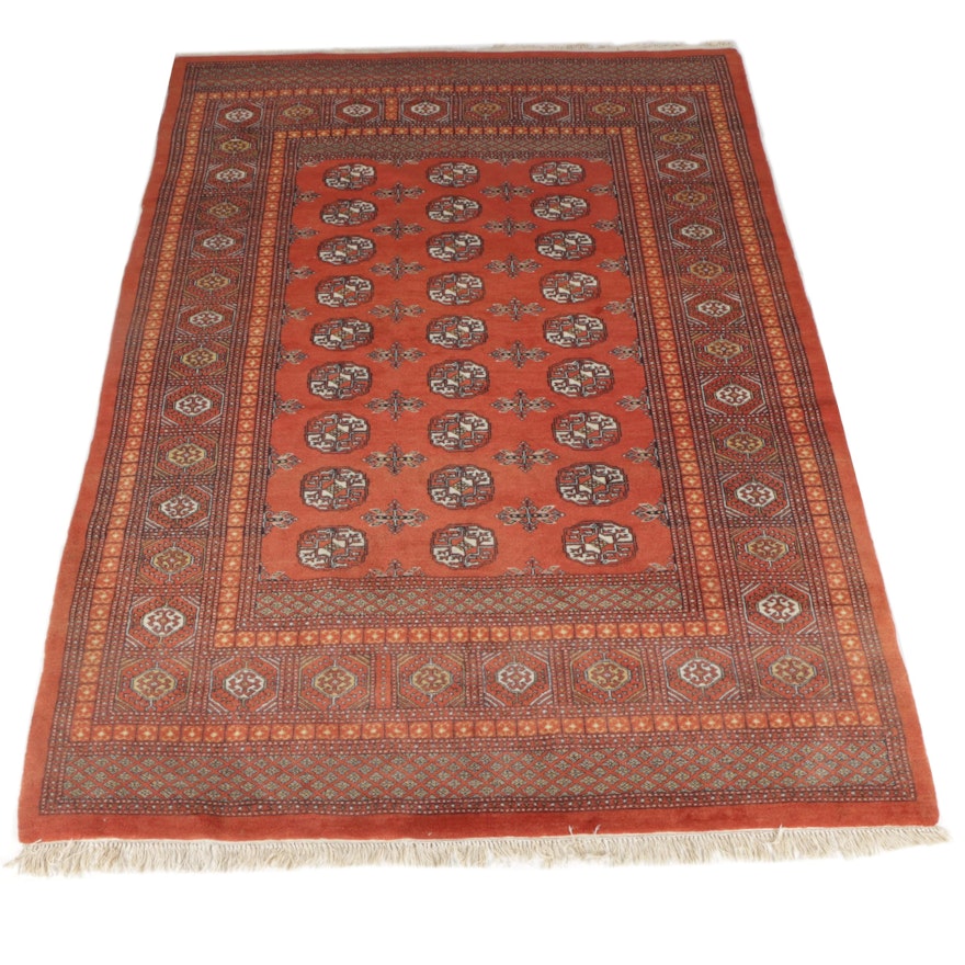 Hand-Knotted Tekke Bokhara Area Rug