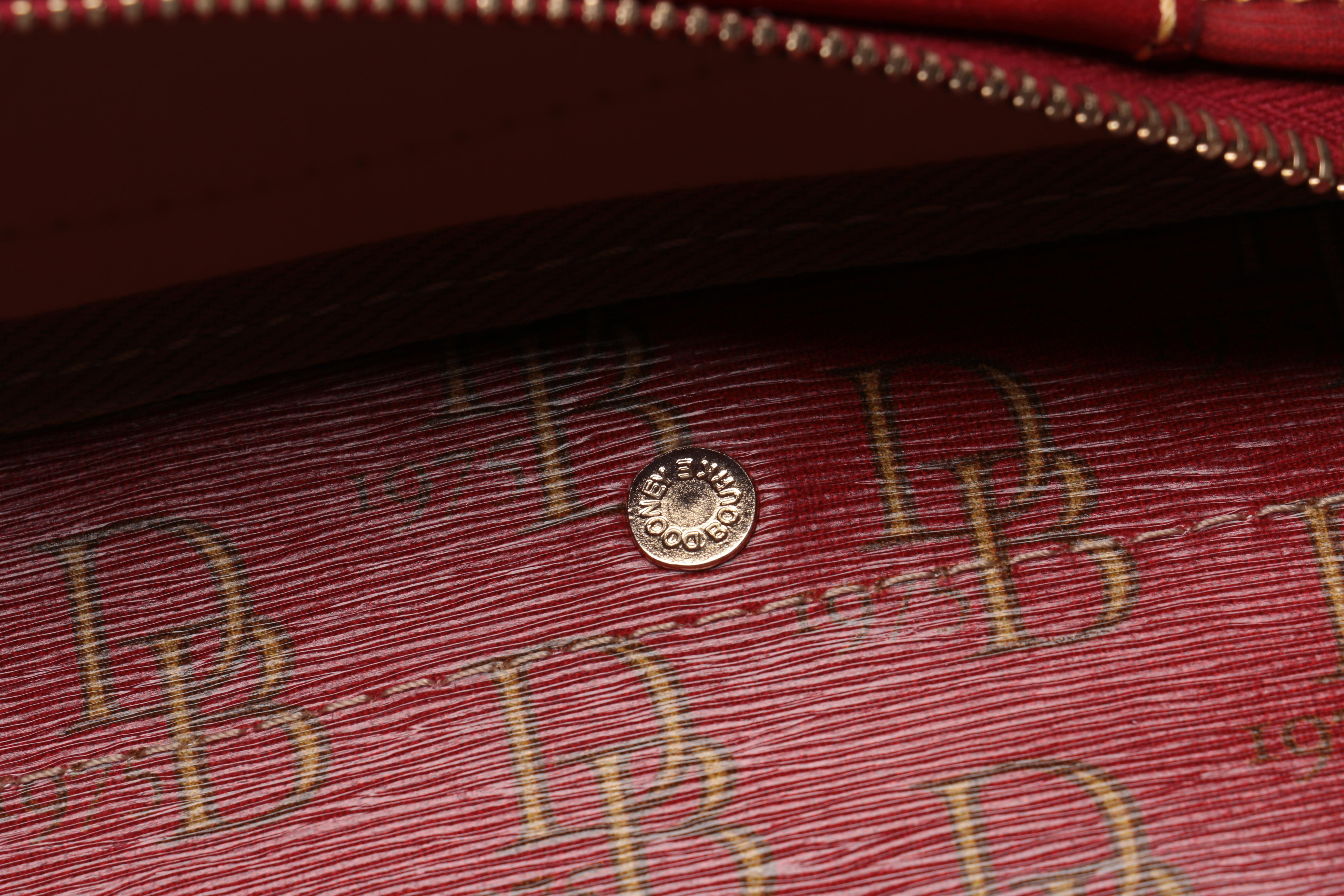 Dooney & Bourke Monogrammed Canvas Shoulder Tote