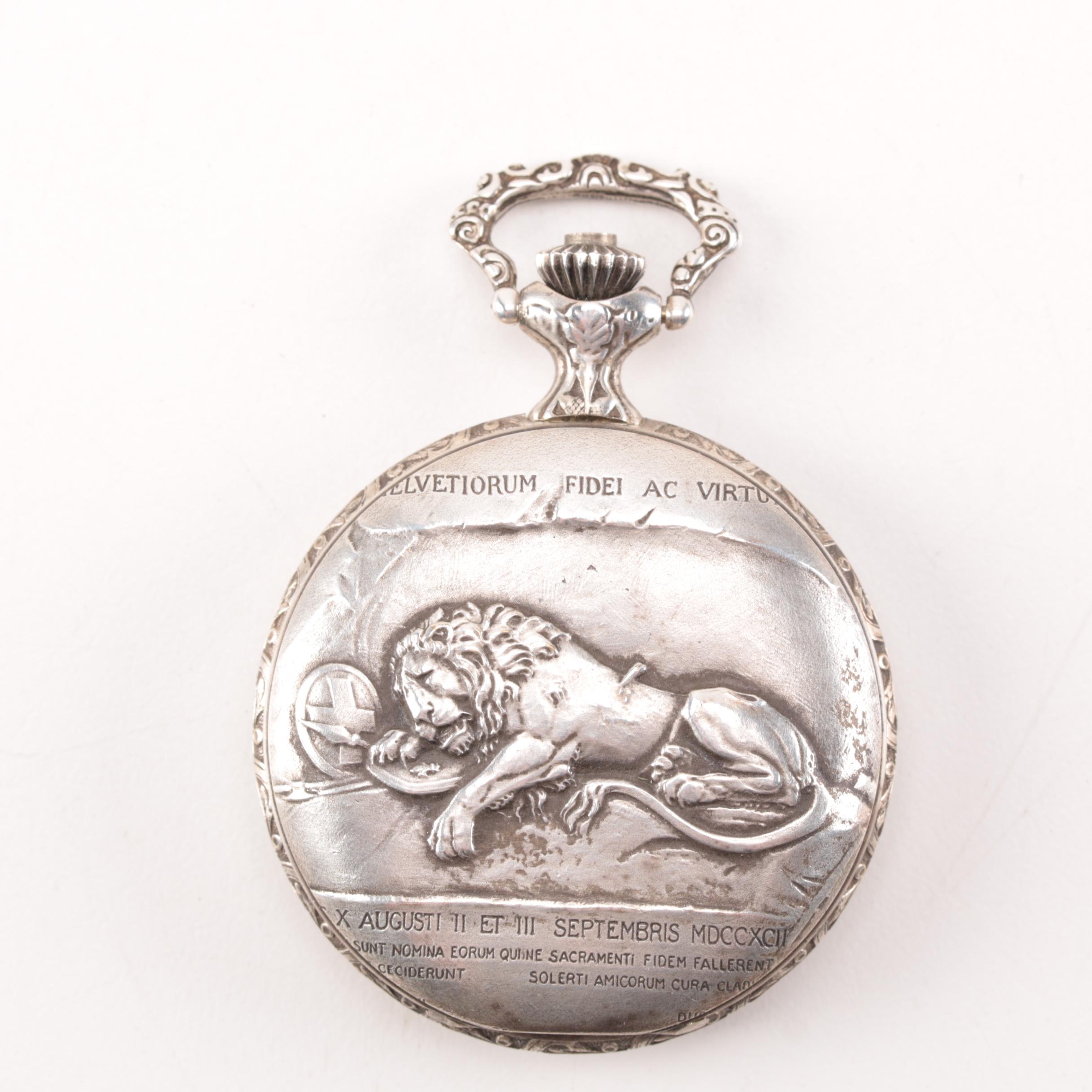 Bucherer Swiss Made Pocket Watch