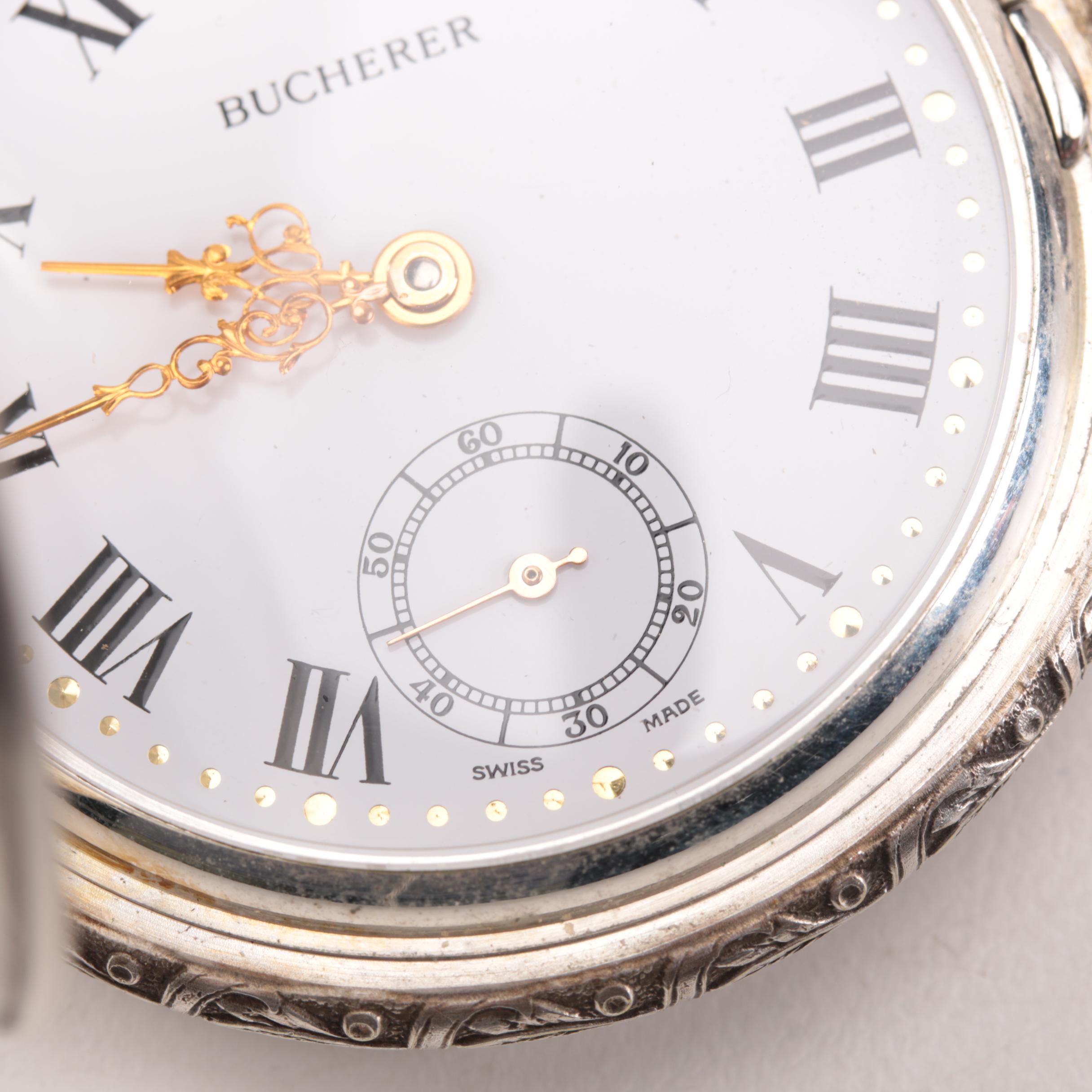 Bucherer Swiss Made Pocket Watch