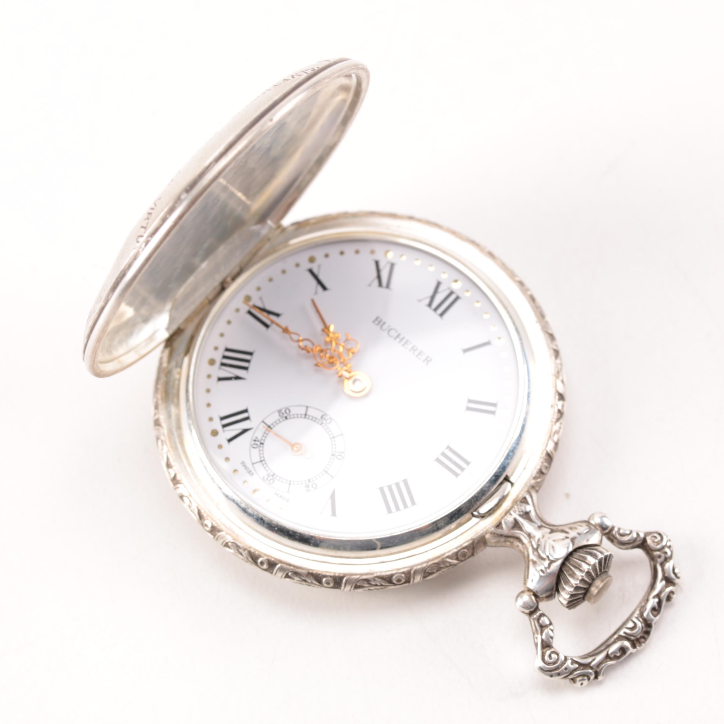 Bucherer Swiss Made Pocket Watch