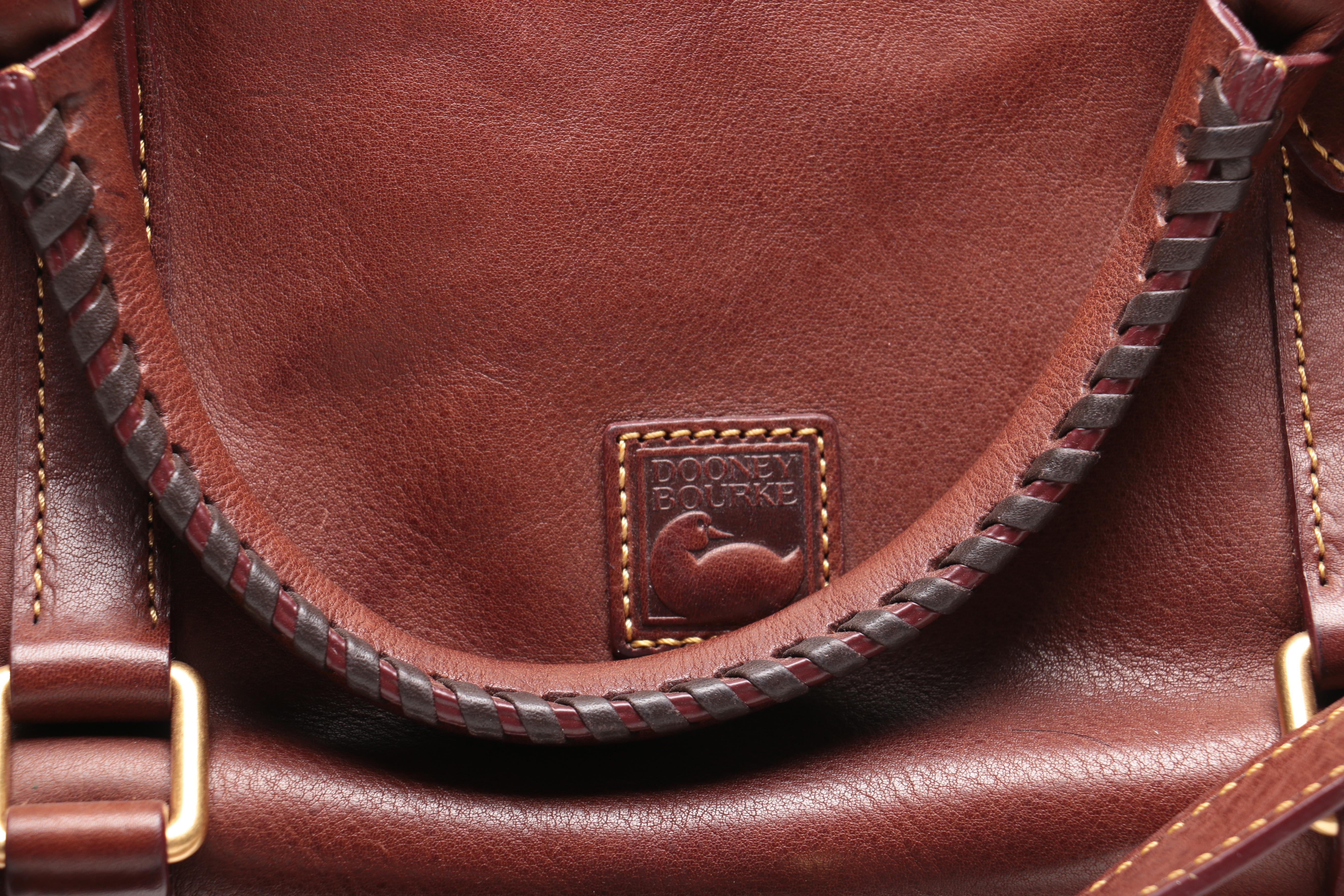 Dooney & Bourke Brown Leather Handbag