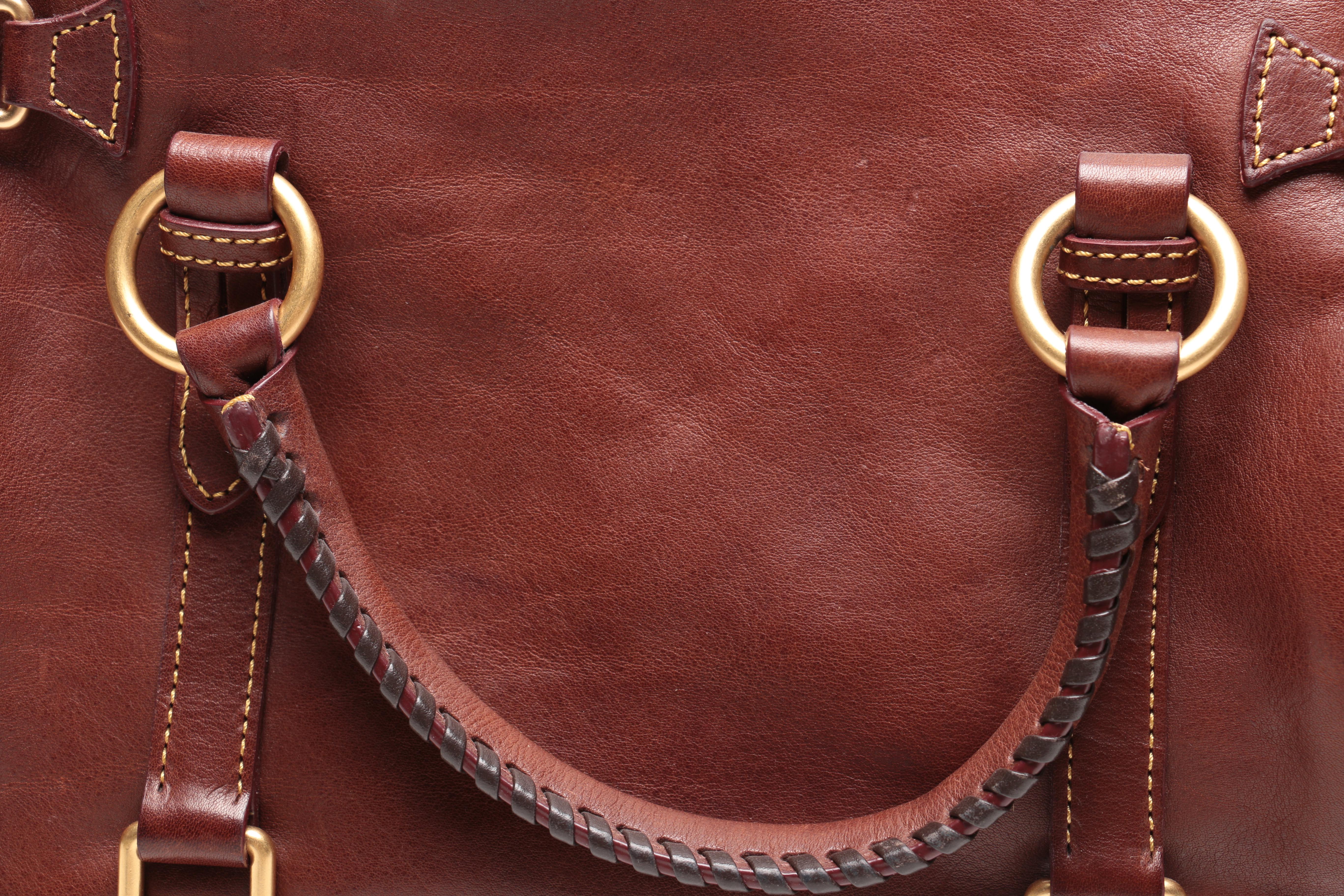 Dooney & Bourke Brown Leather Handbag