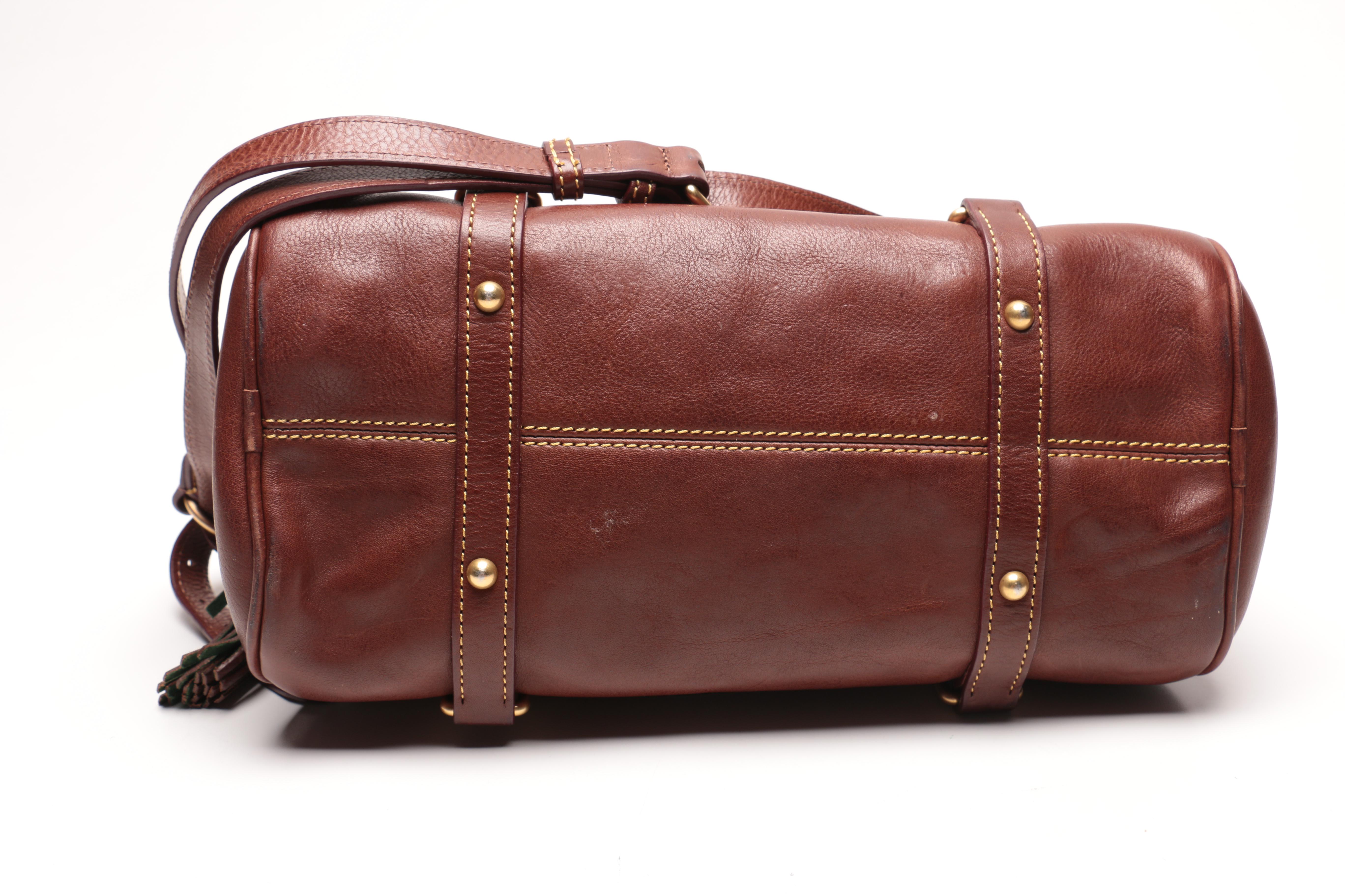 Dooney & Bourke Brown Leather Handbag