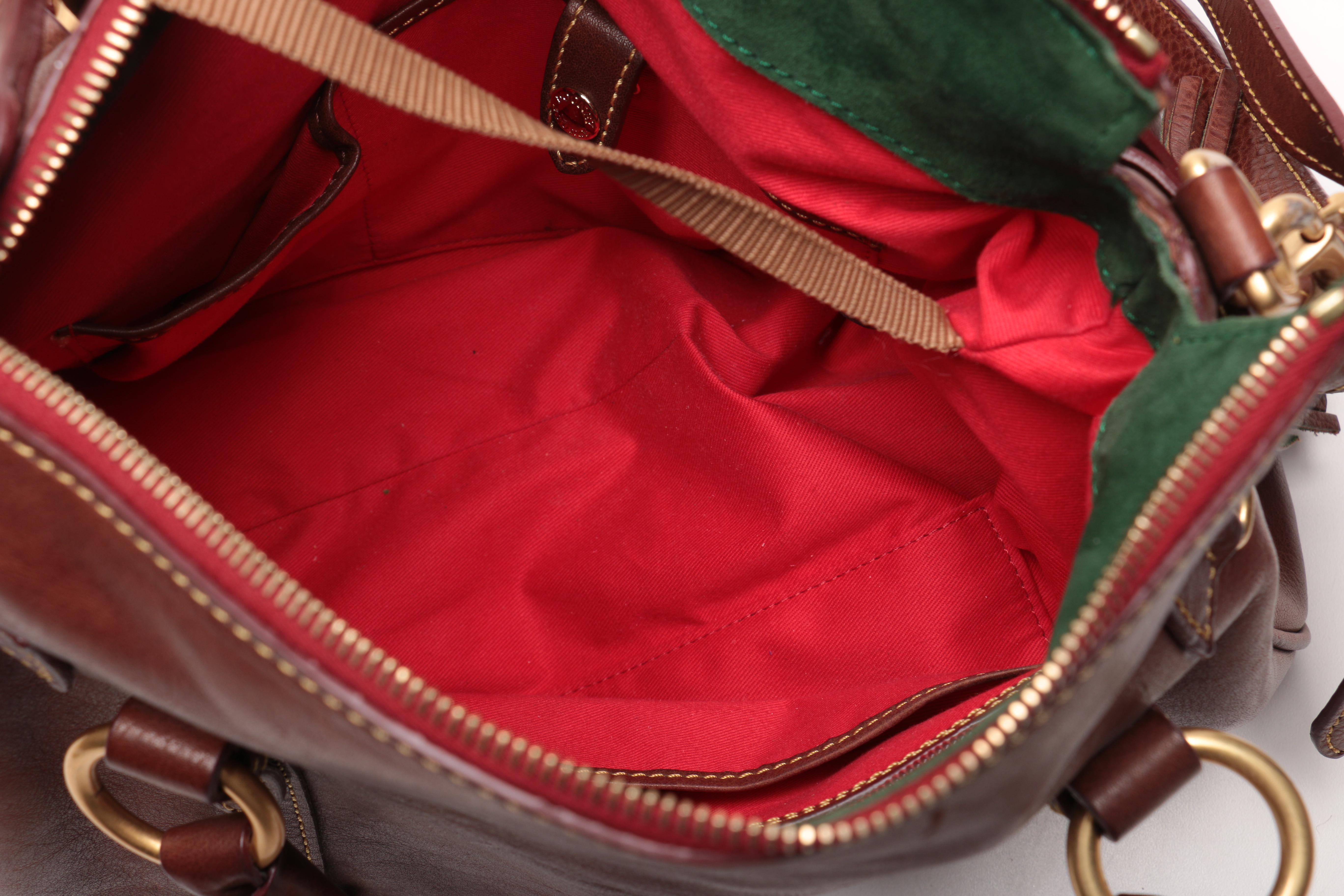 Dooney & Bourke Brown Leather Handbag