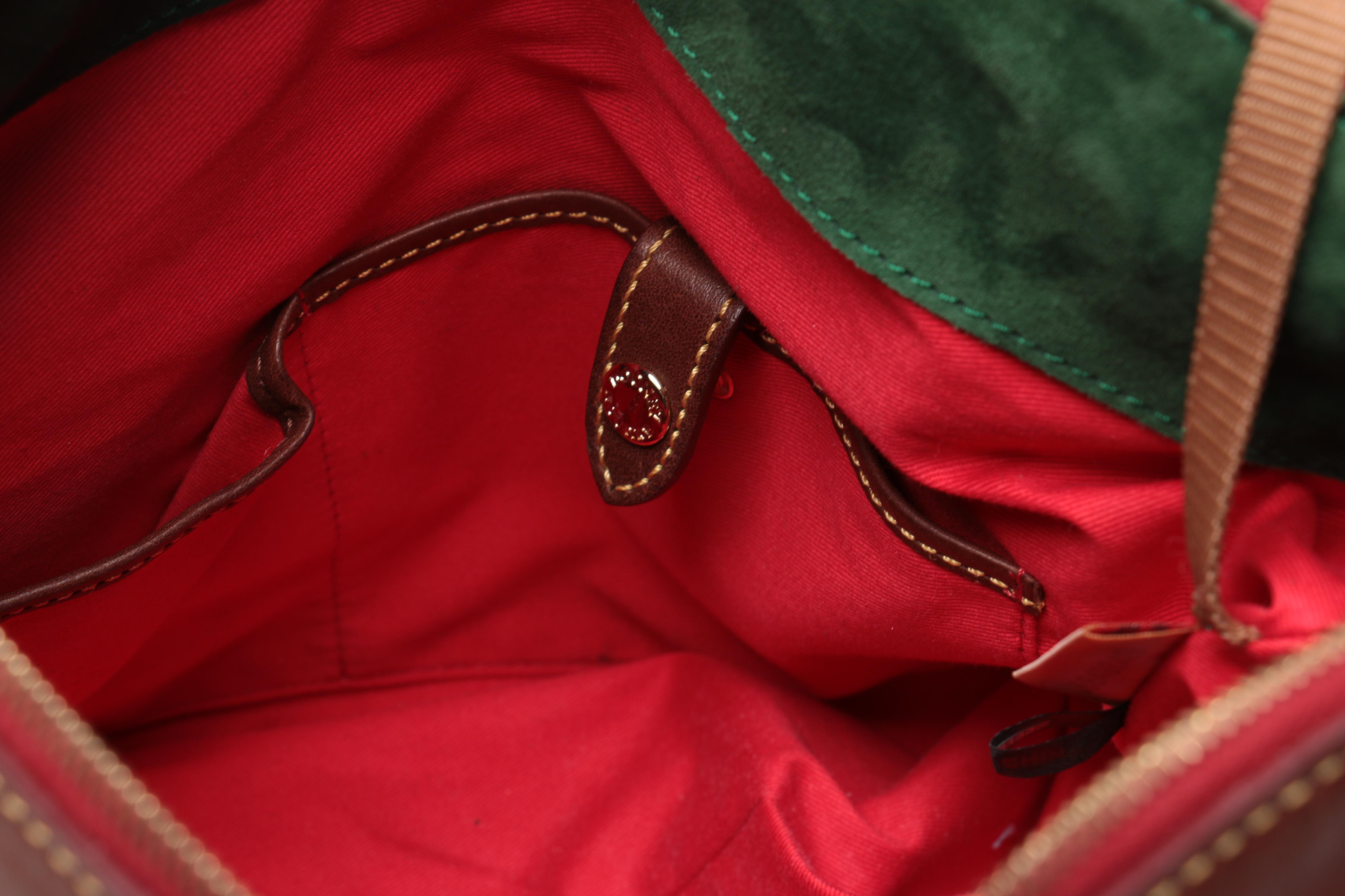 Dooney & Bourke Brown Leather Handbag