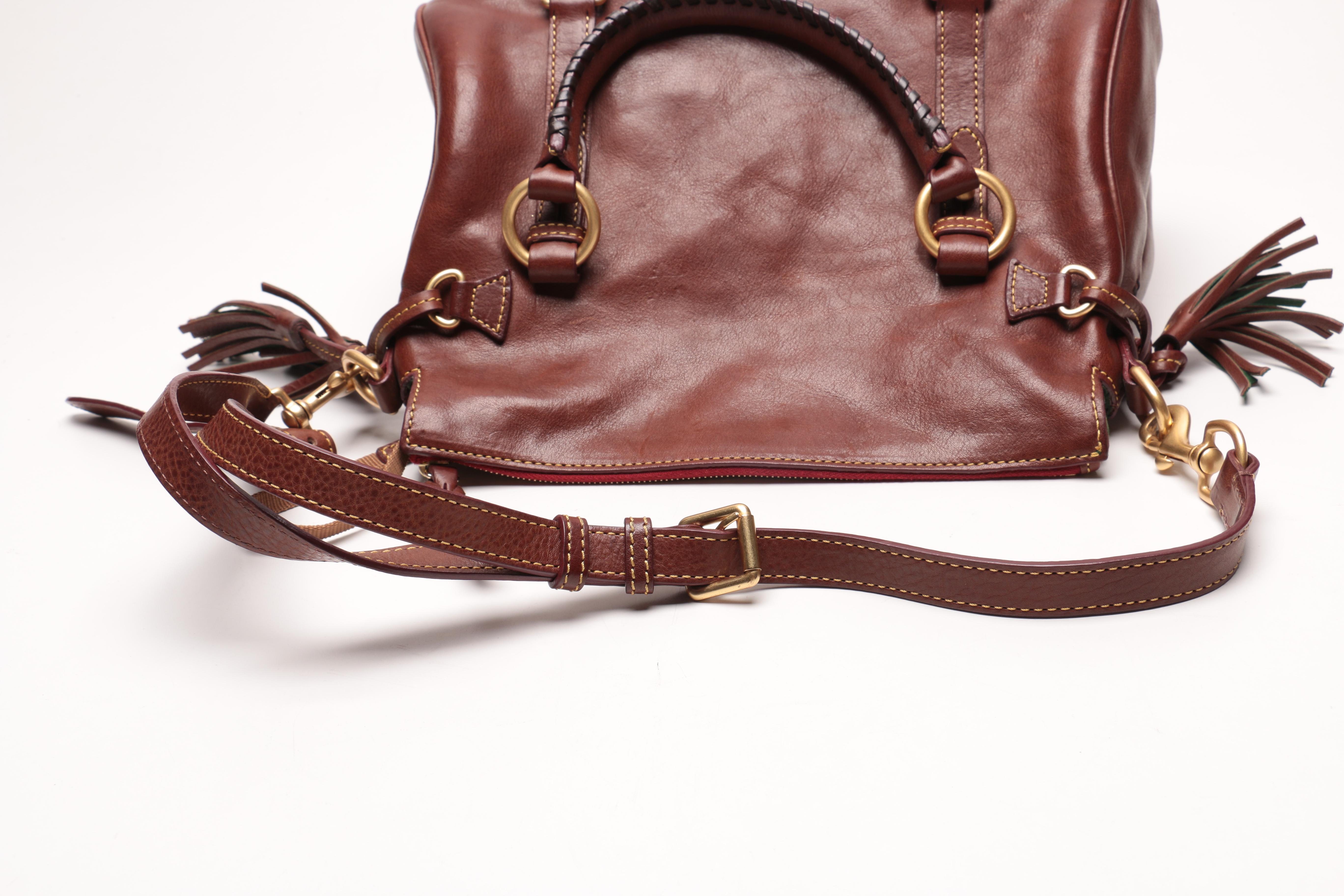 Dooney & Bourke Brown Leather Handbag