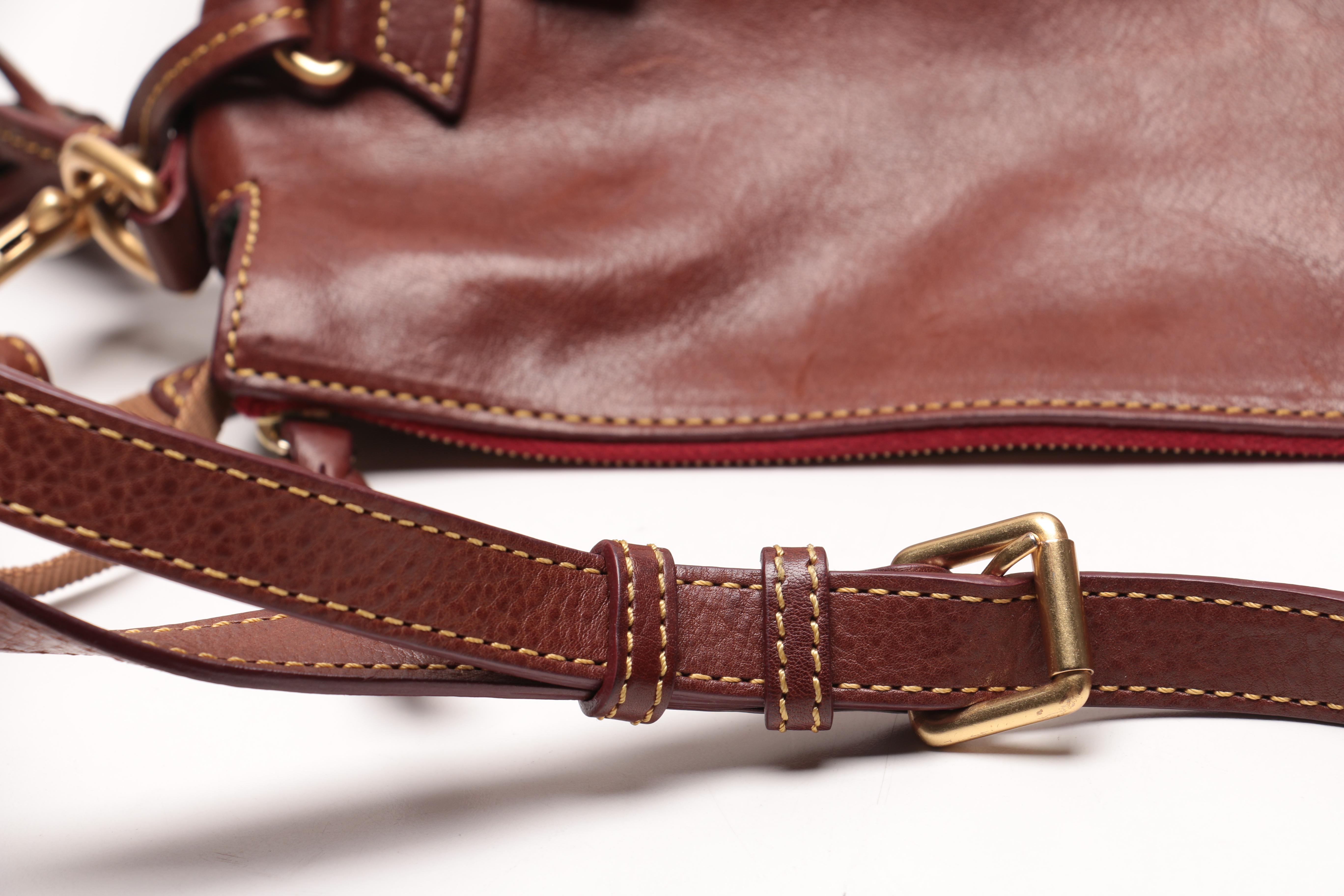 Dooney & Bourke Brown Leather Handbag