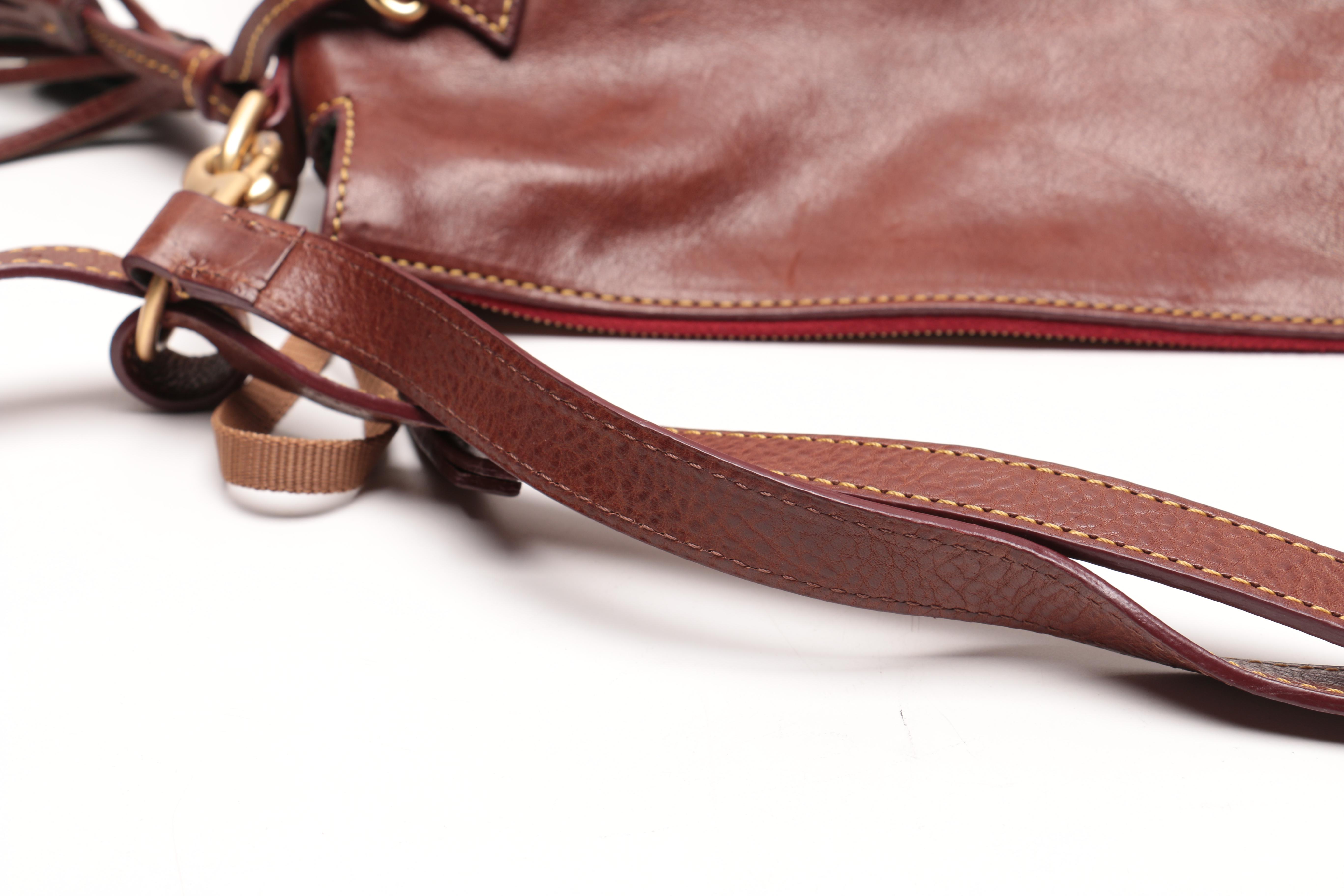 Dooney & Bourke Brown Leather Handbag