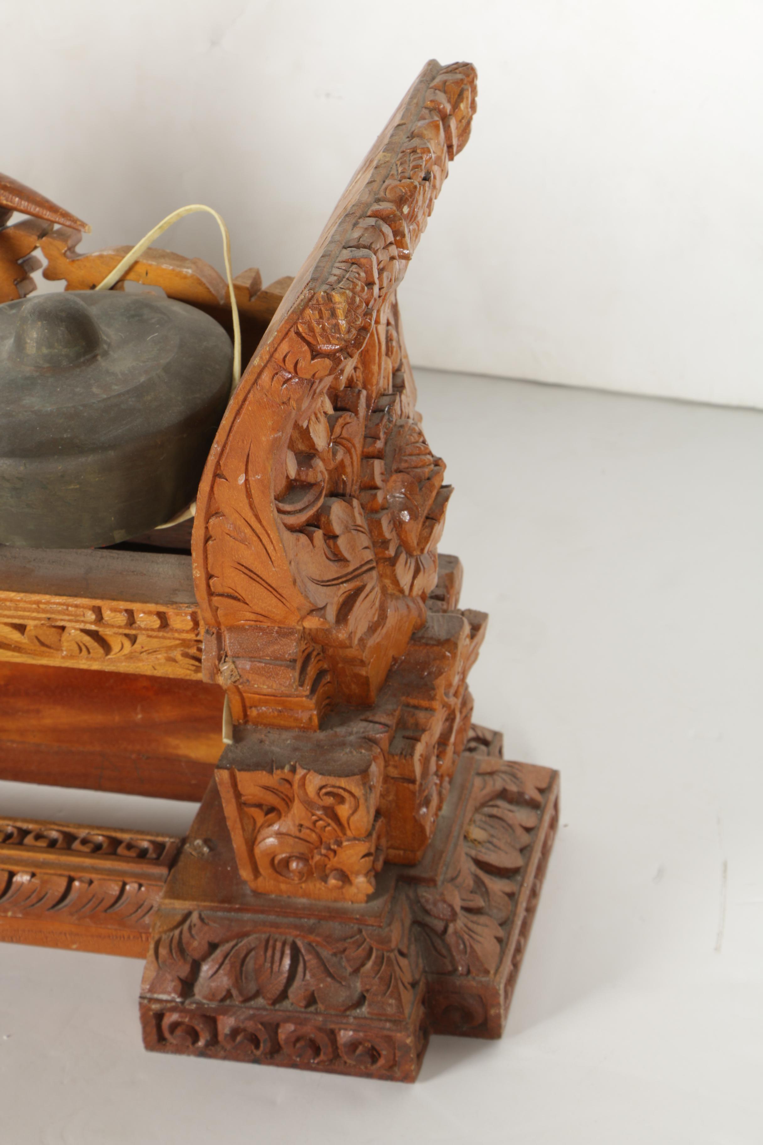 Indonesian Reyong Percussion Instrument with Two Mallets