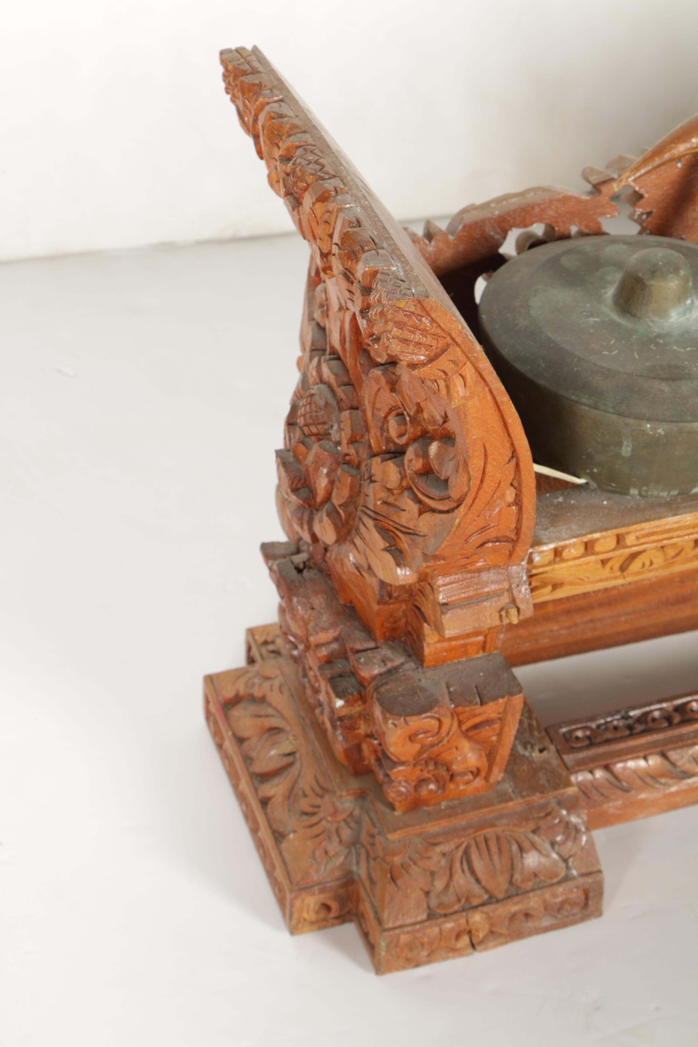 Indonesian Reyong Percussion Instrument with Two Mallets