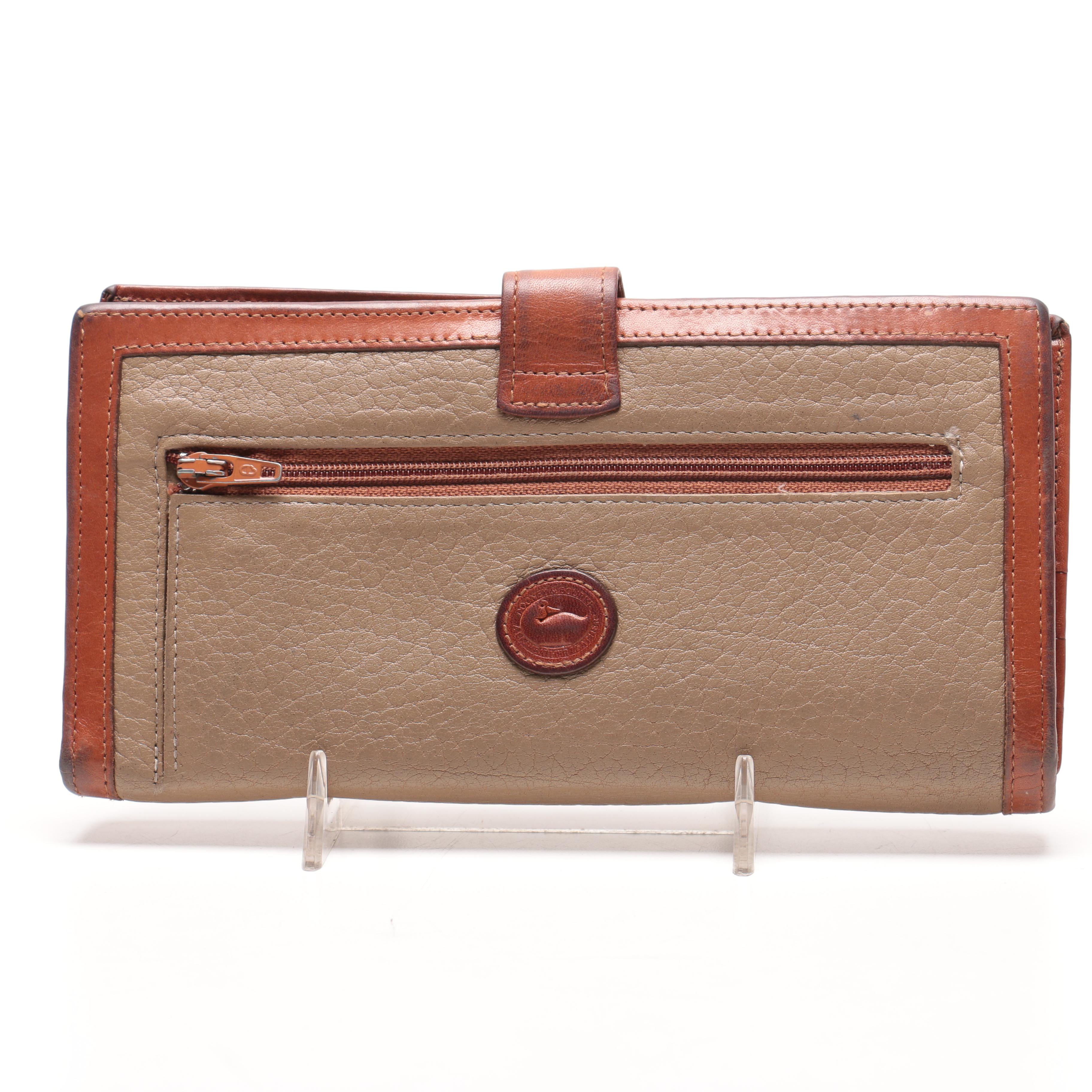 Dooney & Bourke Two-Tone Long Wallet
