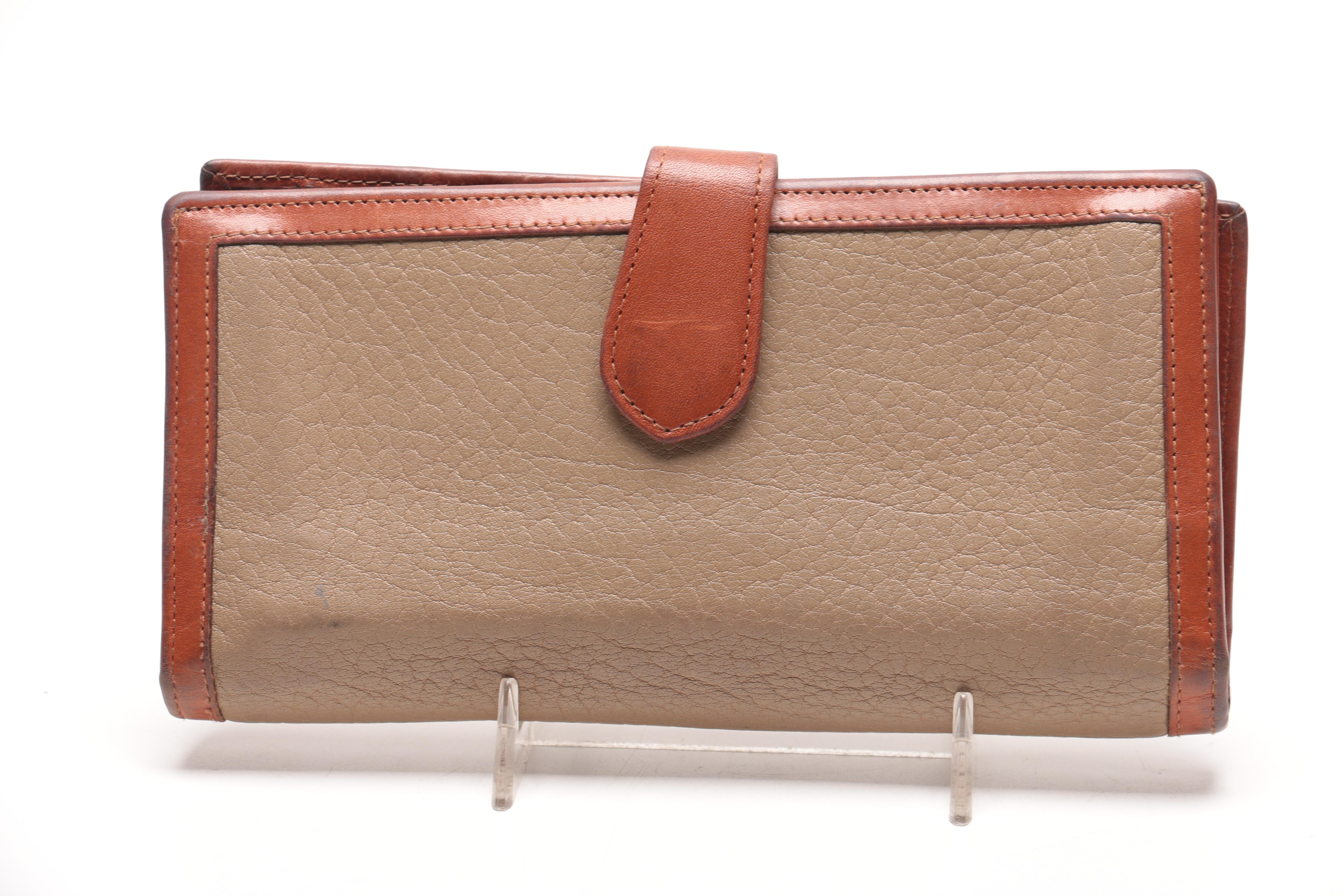 Dooney & Bourke Two-Tone Long Wallet