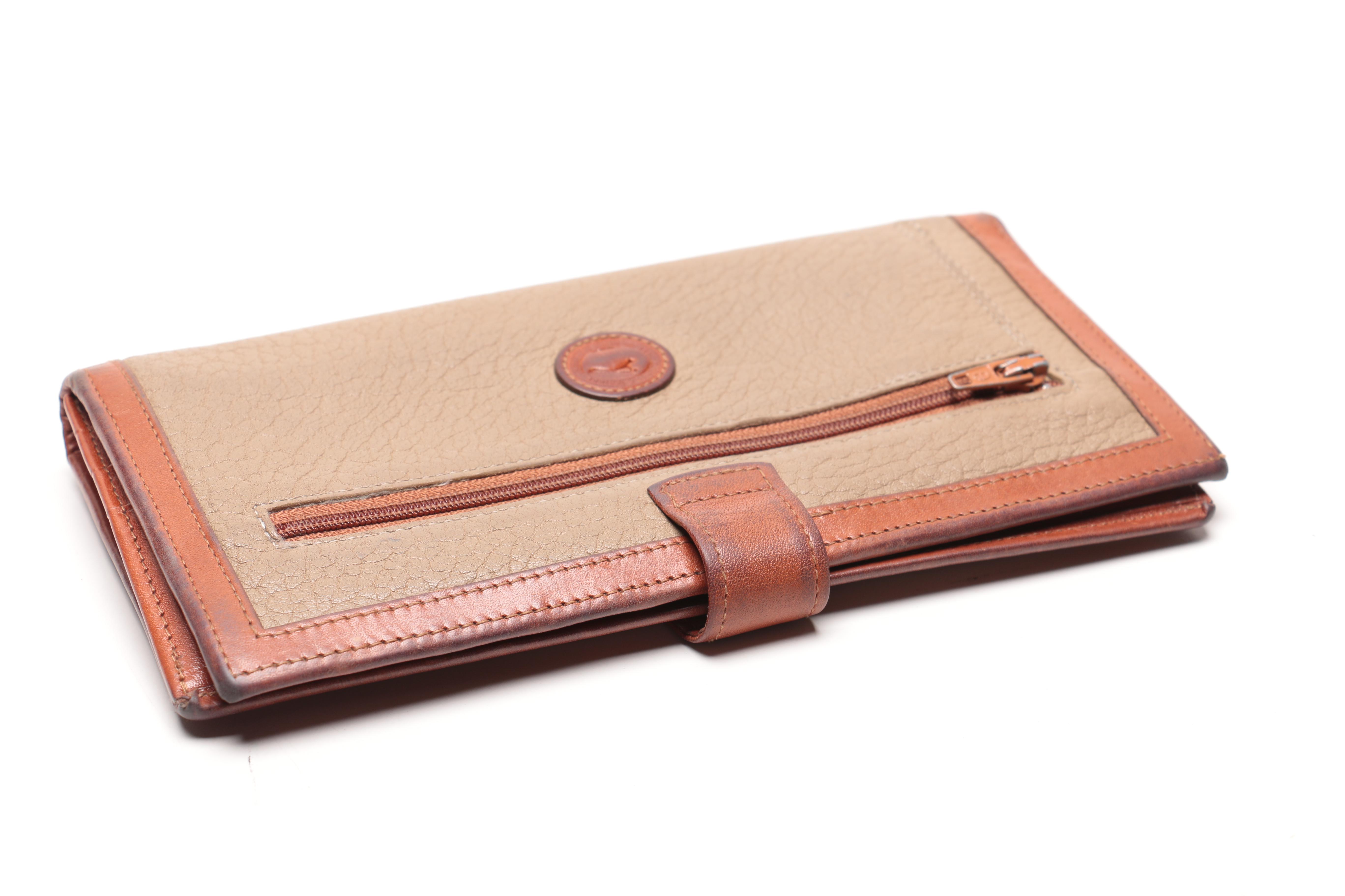 Dooney & Bourke Two-Tone Long Wallet