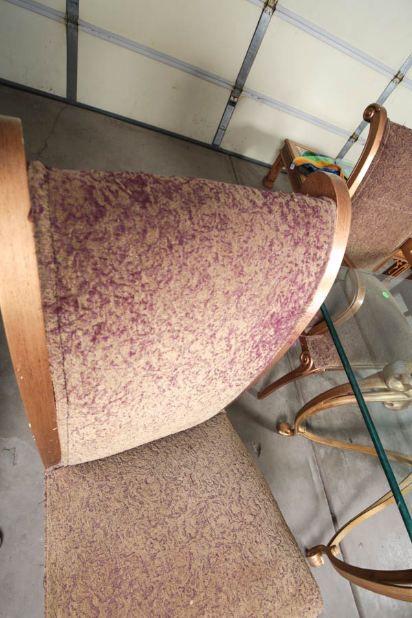 Glass Top Dining Table and Chairs