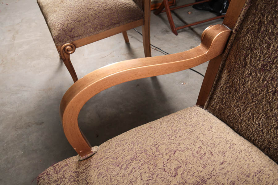 Glass Top Dining Table and Chairs