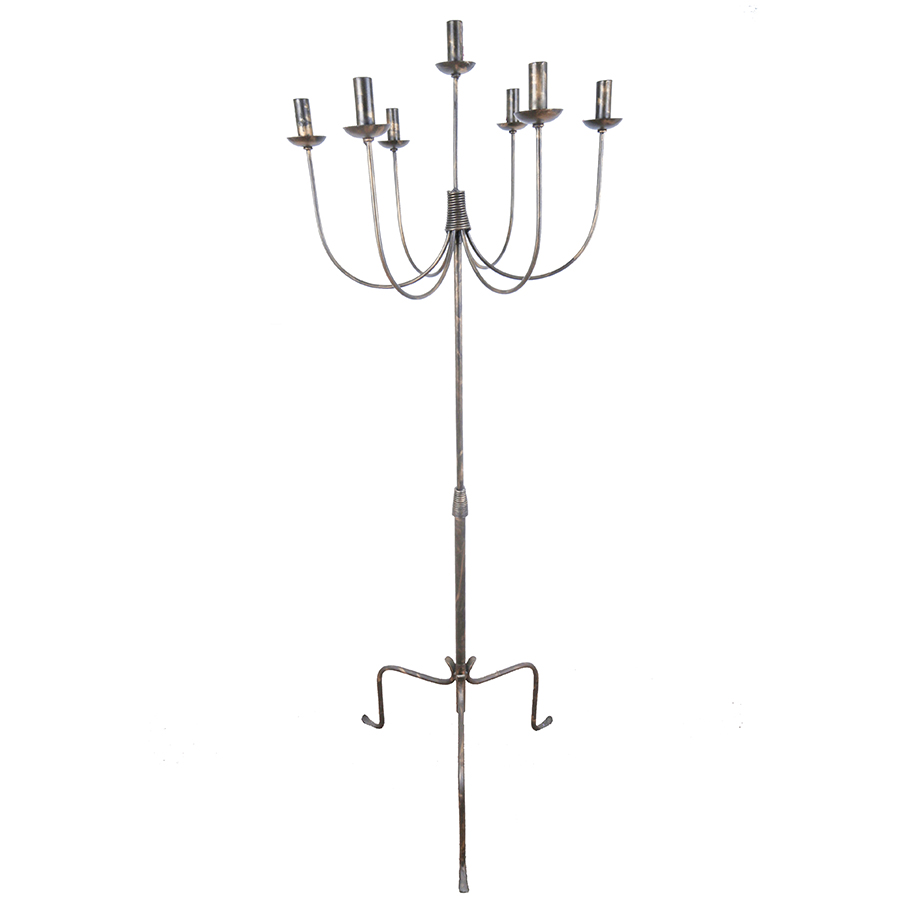 Tall Metal Candelabra
