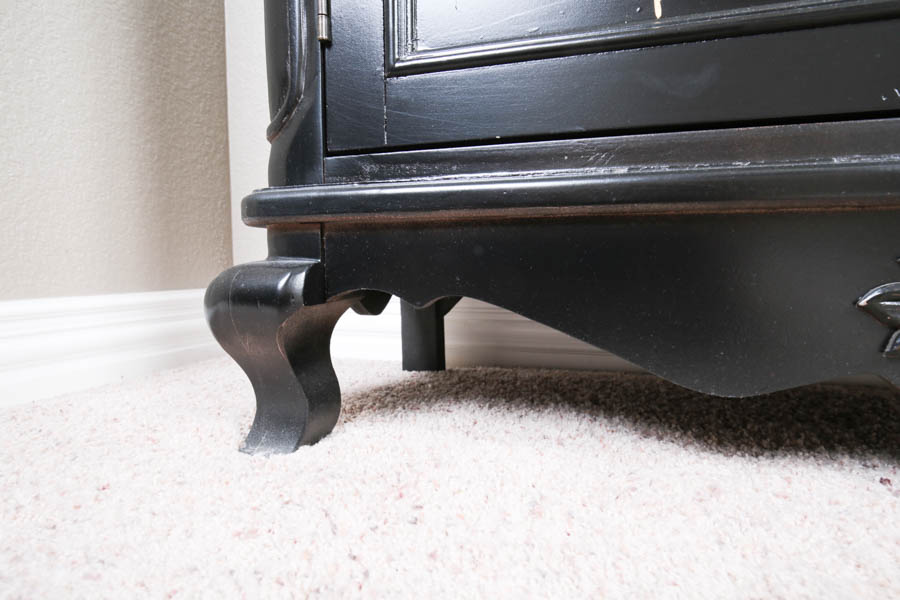 Painted Wood Cabinet