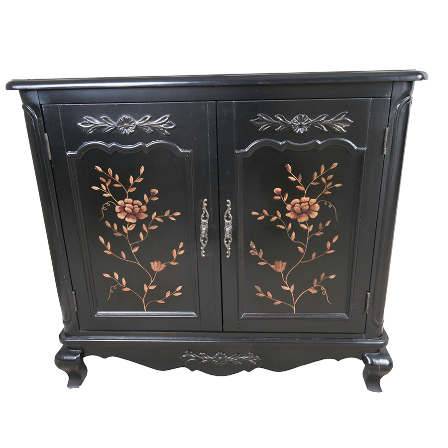 Painted Wood Cabinet
