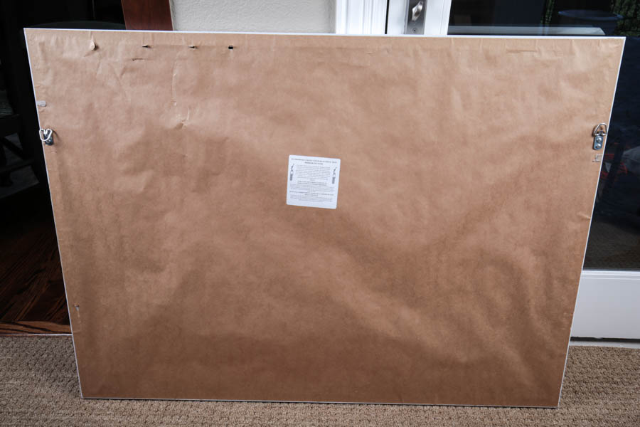 Offset Lithograph of Abstract Pink Flowers