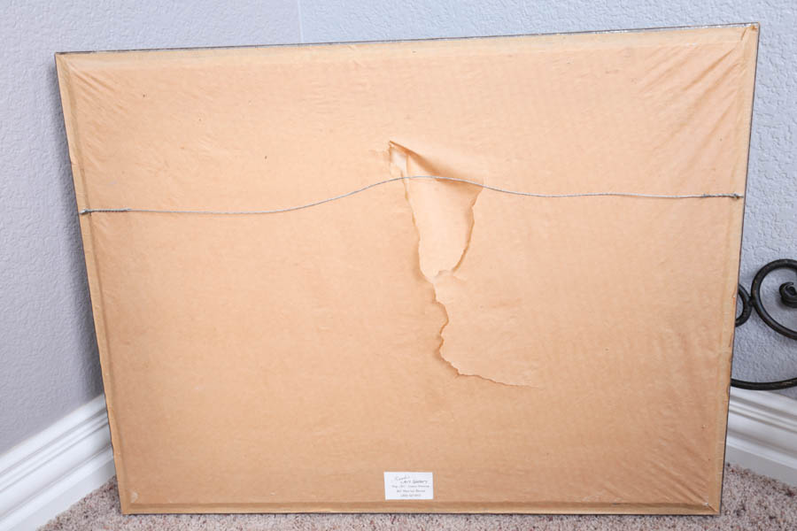 James Faulkner Oil Painting of Lion Cubs