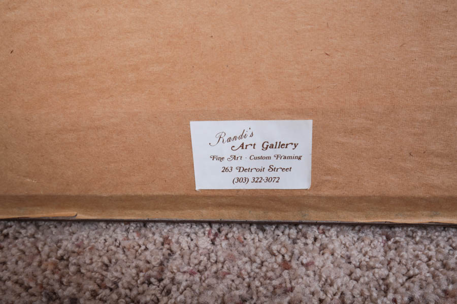 James Faulkner Oil Painting of Lion Cubs