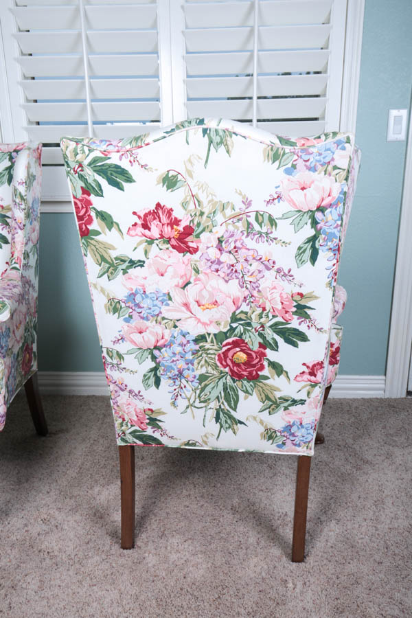 Matching Pair of Upholstered Sherrill Armchairs