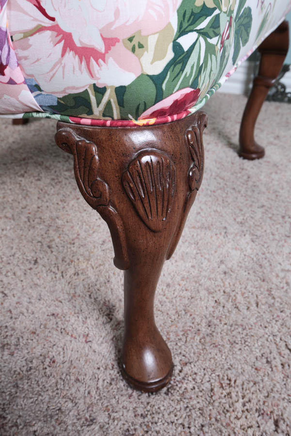 Matching Pair of Upholstered Sherrill Armchairs