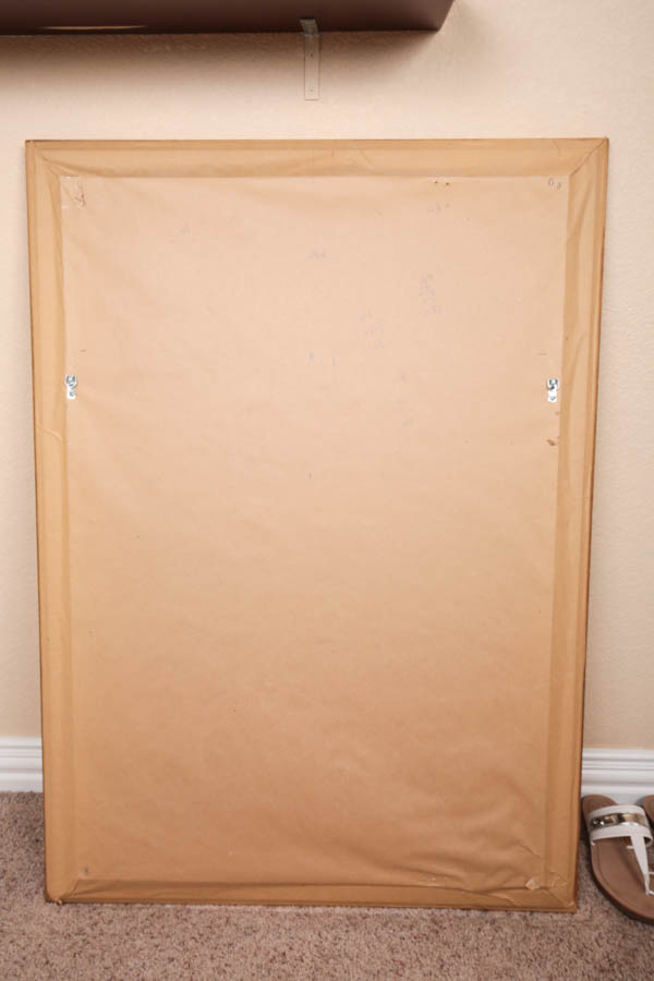 Beveled Wall Mirror with Ornate Gilded Frame